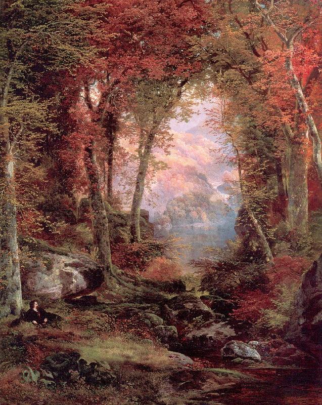 Moran, Thomas The Autumnal Woods